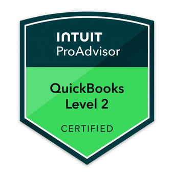 Intuit QuickBooks Level 2 Certified ProAdvisor